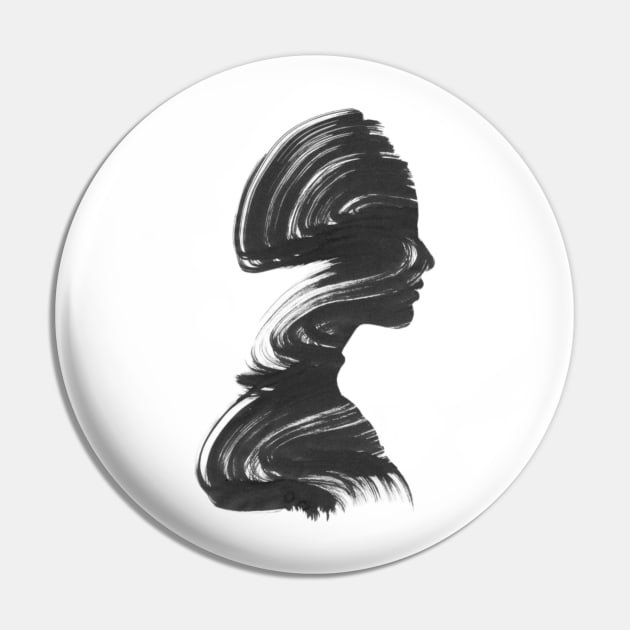 Black Beauty Pin by CoreDJ Sherman