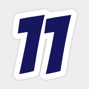 Sergio Perez 11 - Driver Number Magnet