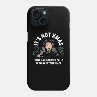 Hans Gruber Christmas Phone Case