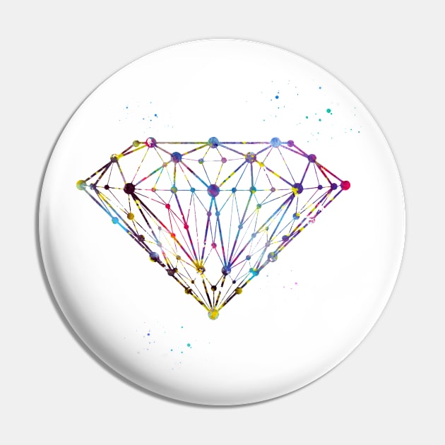 Diamond form Pin by erzebeth