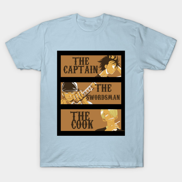 Disover the captain, the swordsman, the cook - One Piece - T-Shirt