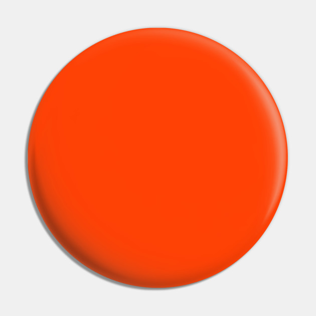 Bright Fluorescent Attack Orange Neon - Neon Orange - Pin