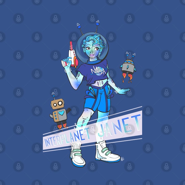 Interplanet Janet by Nerd-O-Rama 