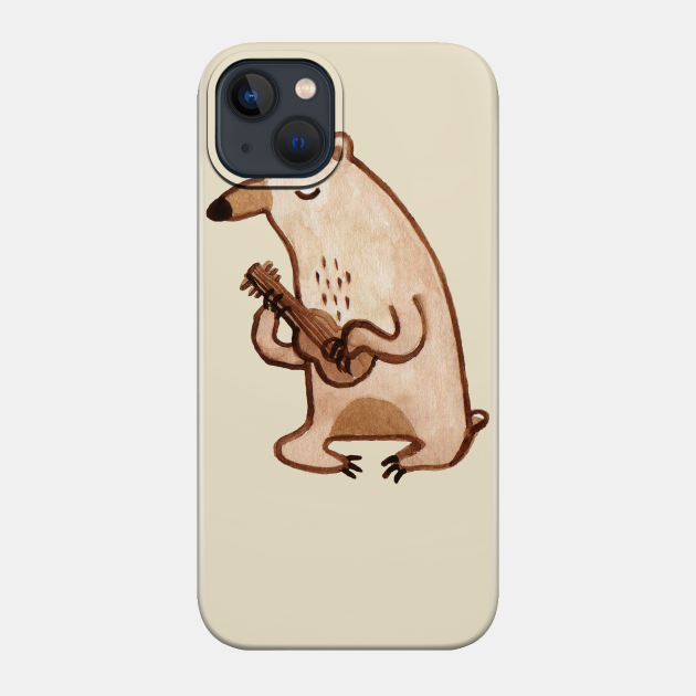 Ukulele Bear - Dad - Phone Case