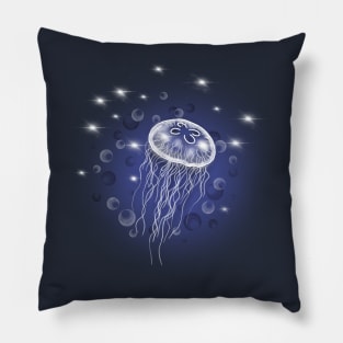 Terrestrial Jellyfish Pillow