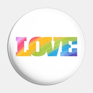 Rainbow love | LGBTQ+ Pin