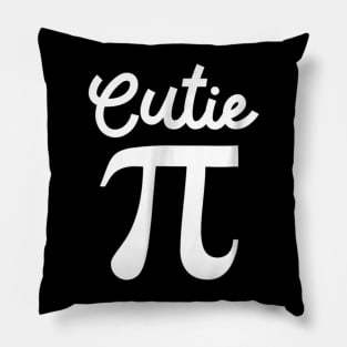 Pi Day Gift Art Women Kids Men Toddler Math Teacher Cutie Pi Pillow