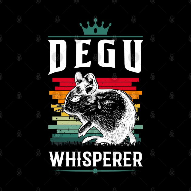 Degu Whisperer Rodent Degus by favoriteshirt