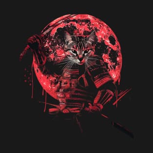 Cat Ninja Shadows T-Shirt