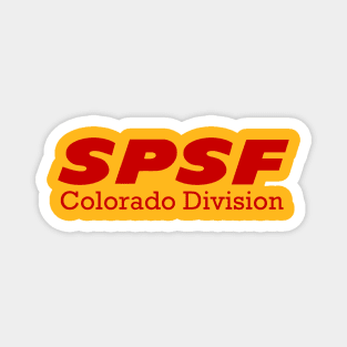 SPSF Colorado Division Red Logo Magnet