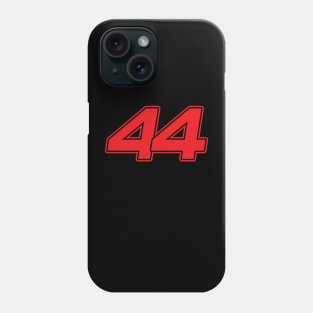 LEWIS HAMILTON NUMBER 44 Phone Case