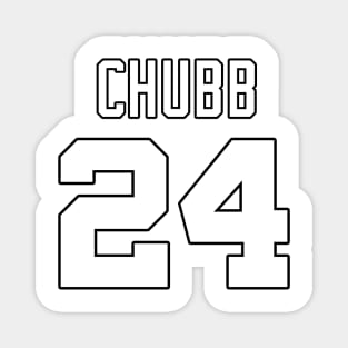 Nick Chubb Cleveland Sports Magnet