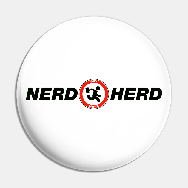 Nerd Herd Chuck Pin Teepublic 