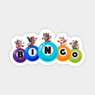 Bingo Dragons Magnet