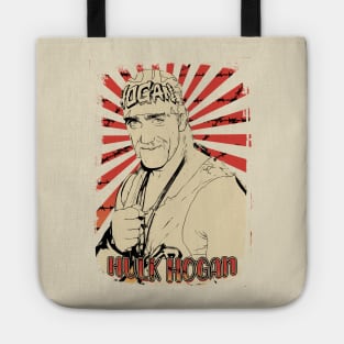 Hulk Hogan 90s Retro Vintage Aesthetic Tote