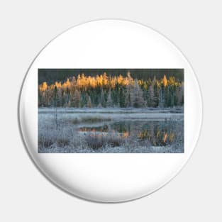 Early Fall, Algonquin Park, Canada Pin