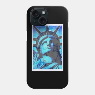 4th of July Statue of Liberty Batik style Phone Case