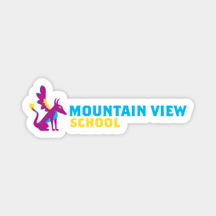 Mountain View School San Diego Logo Magnet