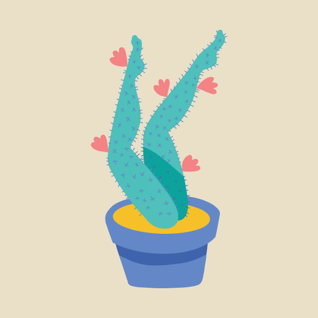 Cactus legs by Little Miss Arkham