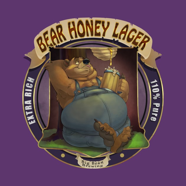 Bear Honey Lager by Teaselbone