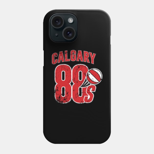 Calgary 88s Phone Case by MindsparkCreative