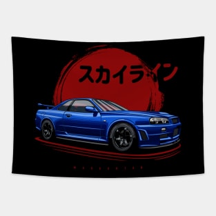 Skyline R34 GT-R Tapestry