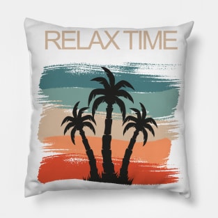 Relax Time vor Vacation in Summer Pillow