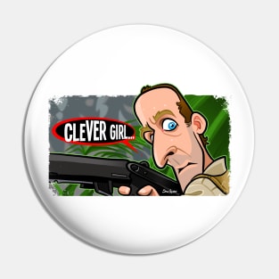 Clever Girl Pin