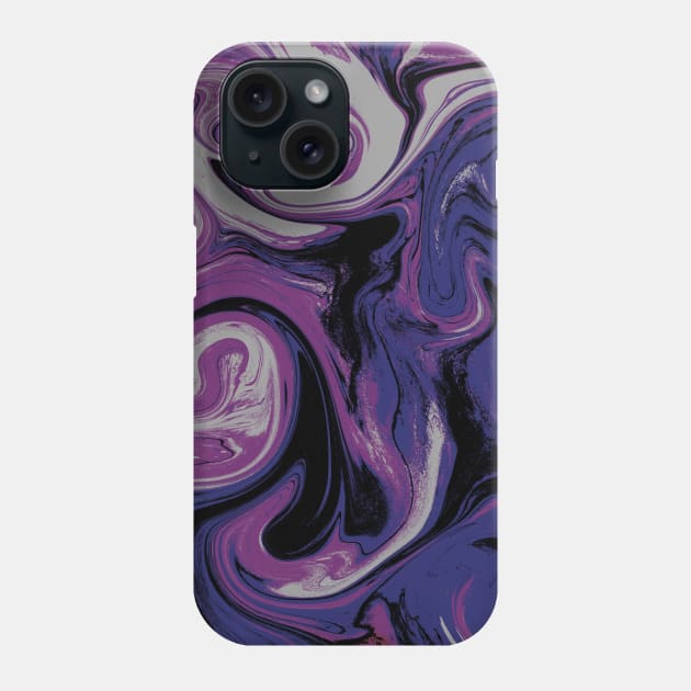 Purple cloud Phone Case by Sinmara