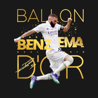 Karim Benzema Ballon d'Or T-Shirt