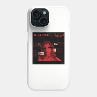Graphic Design (Anatomy of Beauty) red and natural version Phone Case