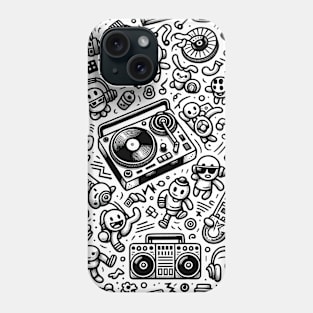 Pattern funny hiphop element Phone Case