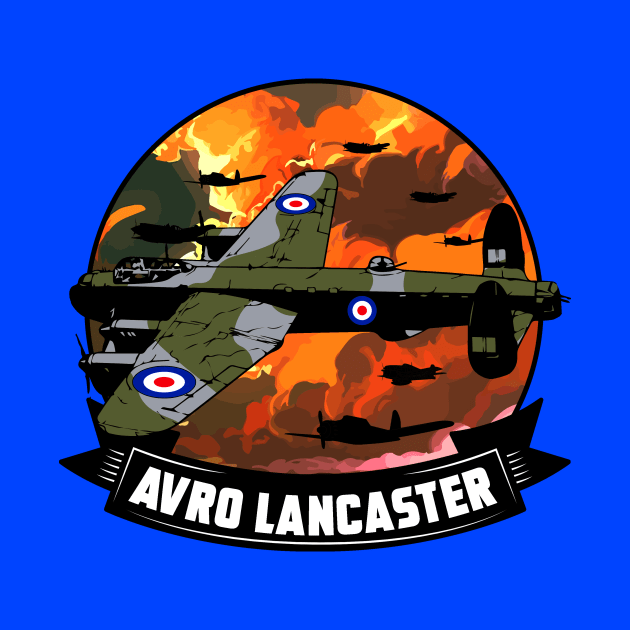 AVRO LANCASTER by theanomalius_merch