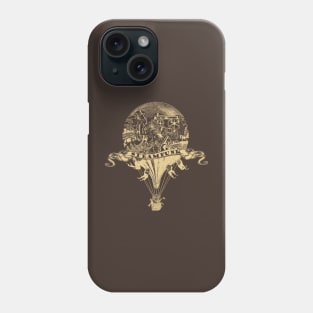 steampunk hot air balloon Phone Case