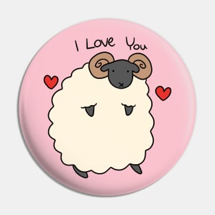 I Love You Ram Pin