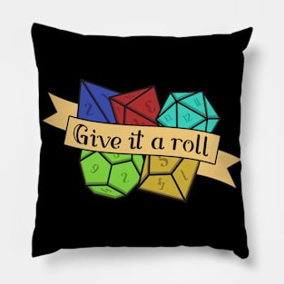 Give it a Roll Pillow