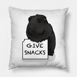 Guinea Pig Give Snacks Pillow