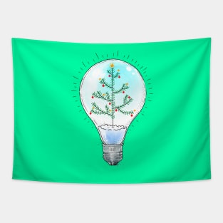 Christmas lamp Tapestry