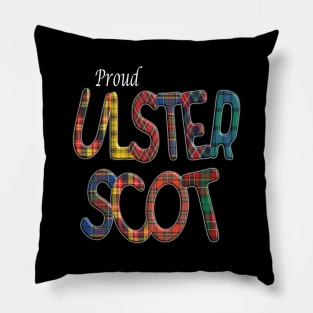 Ulster Scot in multiple tartans Pillow