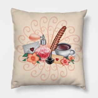 Love Writing Love Letters Pillow