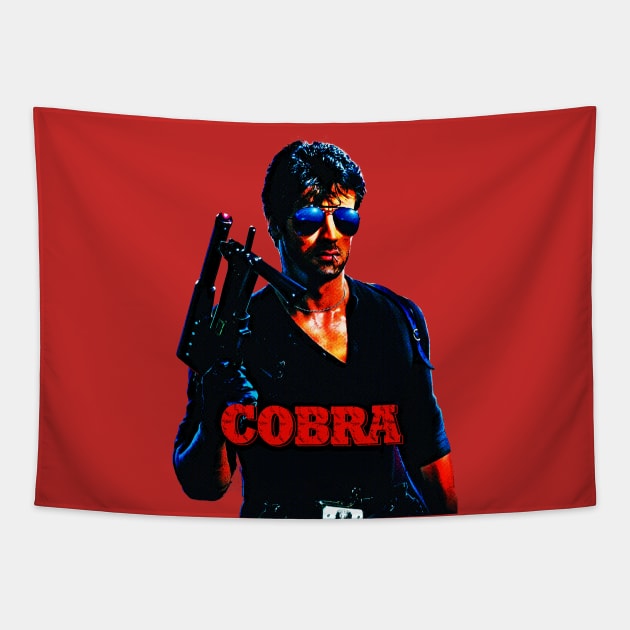 Cobra (Profile) Tapestry by 3 Guys and a Flick