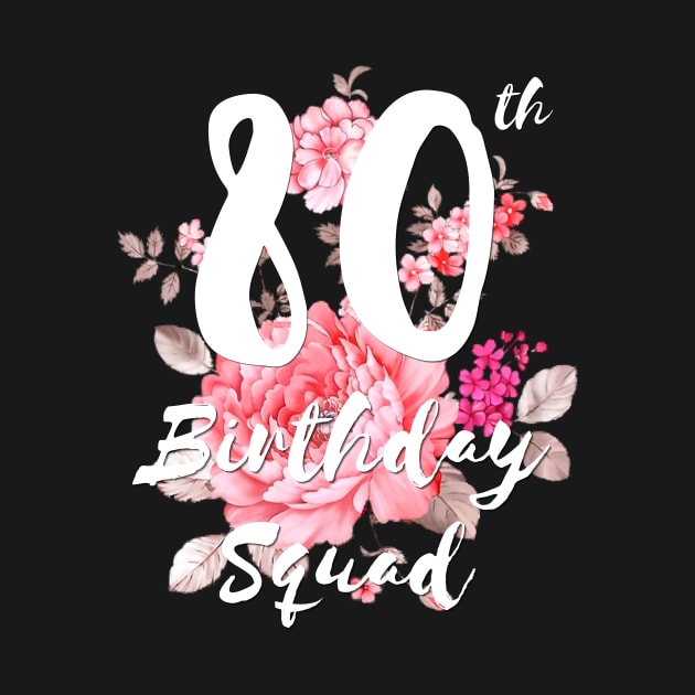 80th Birthday Squad by Crafty Mornings