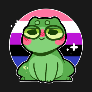 pride frog- Genderfluid Variant T-Shirt