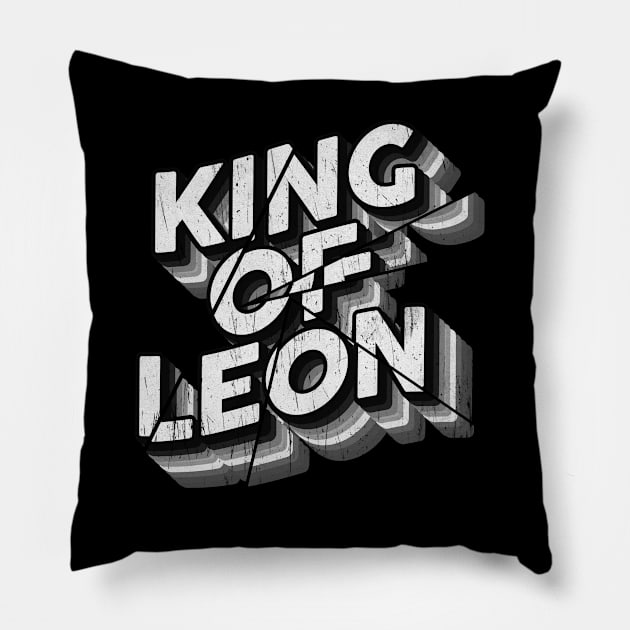 Kings of leon Pillow by KIJANGKIJANGAN