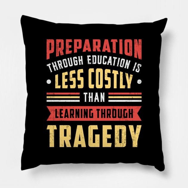 Doomsday Prepper Apocalypse Survival Prepping Gift Pillow by T-Shirt.CONCEPTS