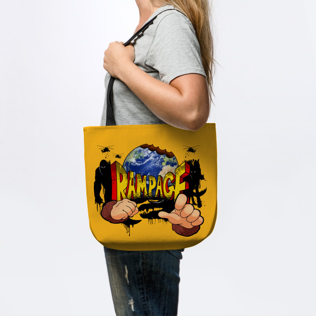 rampage tote bag