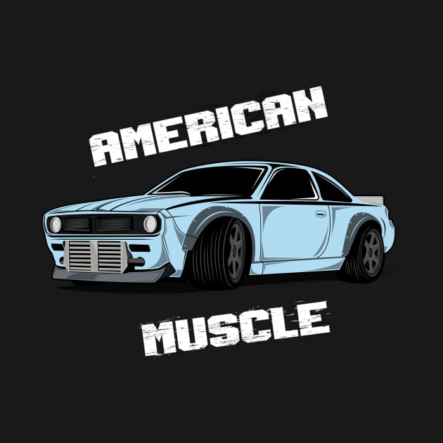 Automotive American Muscle Car by FungibleDesign
