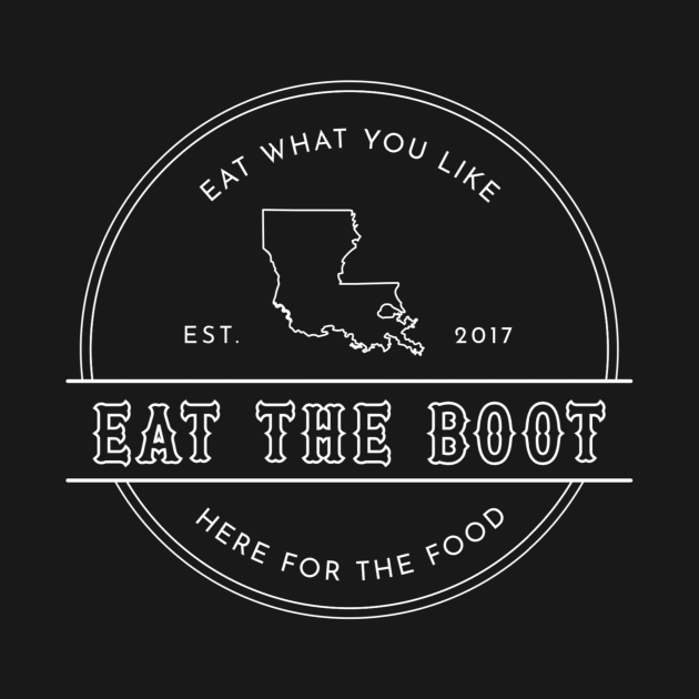 White ETB Established logo by EAT THE BOOT