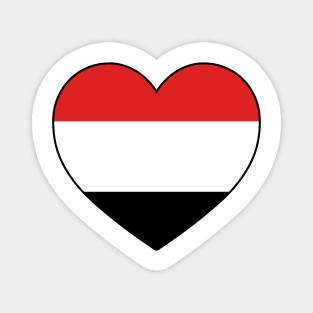 Heart - Yemen Magnet