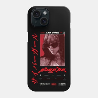 Vaporwave Girl Psyche Citypop Design Phone Case